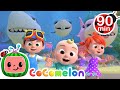 Baby Shark + Wheels on the bus & More Popular @CoComelon Kids Songs | Animals Cartoons for Kids