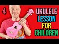 Ukulele Lesson For Children - Part 4 - Chord Progressions - Absolute Beginner Series