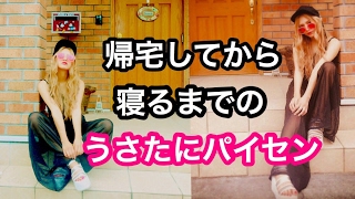 【Night Time Routine 】家着いてから寝るまでのうさたにパイセン