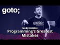 Programming's Greatest Mistakes • Mark Rendle • GOTO 2023