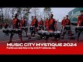 Music City Mystique 2024 | 03/17 | WGI Atlanta Full Ensemble Warm Up