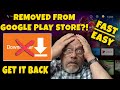 🚨 DOWNLOADER APP REMOVED FROM ANDROIDTV - HOW TO GET IT BACK 🚨