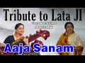 Tribute to Lata ji | Aaja Sanam Madhur Chandni Men - film Instrumental by Veena Meerakrishna