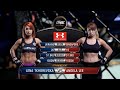 Lena Tkhorevska vs Angela Lee - ONE: Spirit Of Champions FULL FIGHT