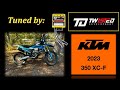 KTM 350 XC-F with Vortex ECU Tuned by Twisted Development