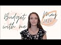 Budget with me May 2024 | Zero-based Budget | Sinking Funds | Real Numbers