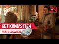 How to Get Kong's Item from Luca in Assassin's Creed Mirage - Plate Location