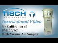 Calibration of PM10 VFC High Volume Air Sampler