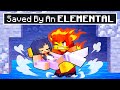 Saved by an ELEMENTAL in Minecraft!