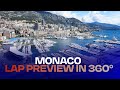 360° lap on the streets of Monaco 🇲🇨 | Monaco E-Prix
