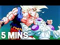 Goku vs Frieza, but it's actually 5 minutes!