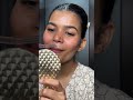 I shaved my face for the first time #shorts #ytshorts | Mishti Pandey