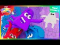 Purple's Mural Makeover! | FULL EPISODE - S2 E8 | Kids Learn Colours | Colourblocks
