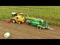 Maize Chopping Baling and Wrapping in one pass | New Holland FX60 & Agronic multibaler NI'J Holthoes