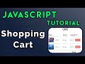 JavaScript Shopping Cart Tutorial for Beginners
