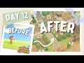 Day 12: I'm BACK... Again! Building a Community Garden 🥕🌱| NO Terraforming 30-Day Challenge // ACNH