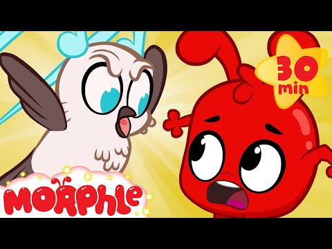Wow Morphle A magic soundbird copies peoples voices Cartoons for kids 