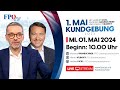 Der traditionelle 1. Mai 2024 der FPÖ in Linz!