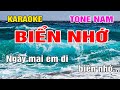 Biển Nhớ Karaoke Tone Nam Nhạc Sống gia huy beat