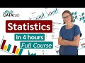 Statistics - A Full Lecture to learn Data Science