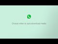 How to Configure Auto Download for Media | Data Usage Tips | WhatsApp