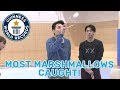 Most marshmallows caught with chopsticks in one minute - Guinness World Records