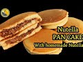 😋5 മിനിറ്റ് കൊണ്ട് കുട്ടികളുടെ പ്രിയപ്പെട്ട |Nutella PAN Cake| easy pancake recipe| Pan Cake|