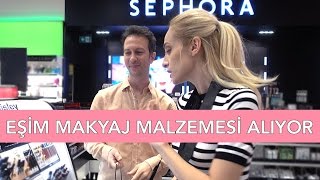 EŞİM MAKYAJ ALIŞVERİŞİ YAPIYOR | Sebile Ölmez