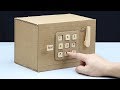 3 Amazing Ideas DIY Safe From Cardboard