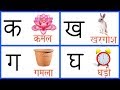 Learn Hindi Varnamala | Hindi Alphabets | Ka Kha Ga Gha | Hindi Letters | Cartoon Video