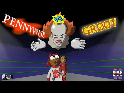 Pennywise Vs Groot Cartoon Beatbox Battles
