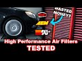 Performance Air Filters - K&N vs AEM vs BMC - DYNO TEST