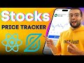 Let's Build a STOCKS Price Tracker with React Native (step-by-step tutorial)