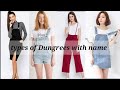 types of with ladies stylish dungree names|| 2024 মেয়েদের স্টাইলিশ dungree for girls video