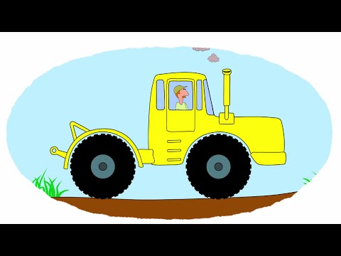 Мультфильм про тракторы раскраска Мультфильм про тракторы раскраска