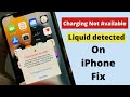 How to fix “Charging Not Available”!Liquid detected fix on iPhone 2021.