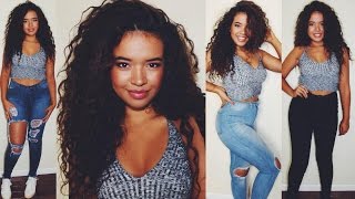 Fashion Nova Try On Haul Daikhlo They Fit Perfectly On Every Body Type And Even If You Don 39 T Have Much To Work With Back There Like Me Then Ve Got Grab A Few Pairs Of These Jeans
