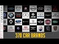 W.C.E -370 Car Brands (A-Z) (Company Logos - Countries - Founded)