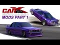 Carx drift racing mods part 1 drag nsx slammed e30
