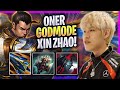 ONER LITERALLY GOD MODE WITH XIN ZHAO! - T1 Oner Plays Xin Zhao JUNGLE vs Graves! | Season 2024