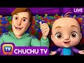 Johny Johny Yes Papa 3D Nursery Rhymes & Songs For Babies - Live Stream
