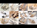 Sabse Latest 2024 Style Beautiful Glass Meed Heels Sandals Design/Trendy Sandals Design#sandals