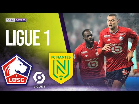 Lille vs Nantes LIGUE 1 HIGHLIGHTS 11 27 21 beIN SPORTS USA