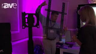 E4 AV Tour: Chief Demos Ease of Assembly and Disassembly for the PRSU Rental and Staging Mount Stan