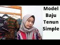 Model Baju Tenun Wanita Terbaru Simple - 0858 7782 1413