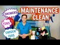How to Do a Maintenance Clean on Showers - Tubs - Garden Tubs