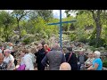 Wow ! Look what happens at the Blue Crosses Medjugorje