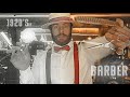 ASMR | Authentic 1920's Barbershop (Colourised)💈Haircut & Shave💈