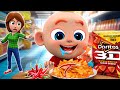 Monster At Grocery Store 👀✨🛒 | Grocery Store Rules 🌈 | NEW✨ Nursery Rhymes For Kids