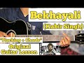 Bekhayali - Kabir Singh | Guitar Lesson | Easy Beginner Chords | (Capo 5)